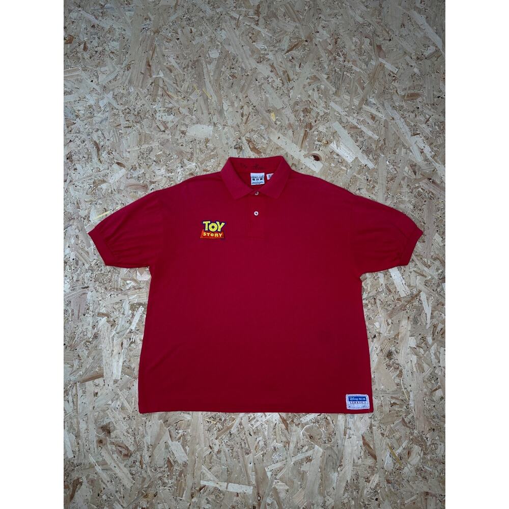 Disney Vintage 90’ Single Stitch Toy Story Land Polo Shirt Sz L